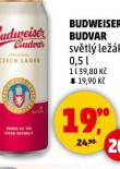 PIVO BUDWEISER BUDVAR