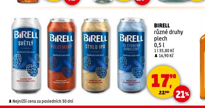 BIRELL NEALKOHOLICK PIVO