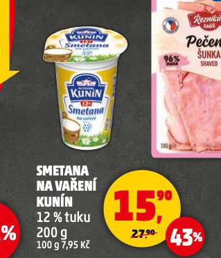 KUNN SMETANA NA VAEN 12%