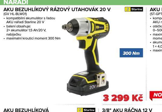 AKU BEZUHLKOV RZOV UTAHOVK 20 V