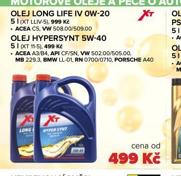 OLEJ LONG LIFE IV 0W-20