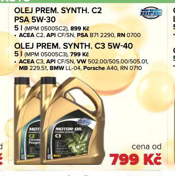 OLEJ PREM. SYNTH C2 PSA 5W-30