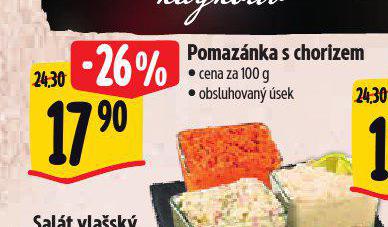 POMAZNKA S CHORIZEM