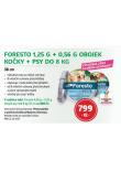 FORESTO 1,25 G + 0,56 G OBOJEK PRO PSY DO 8 KG