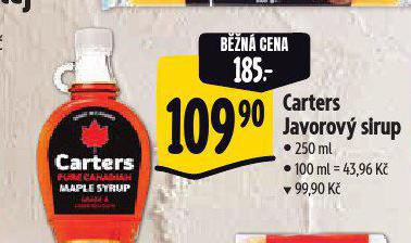 CARTERS JAVOROV SIRUP