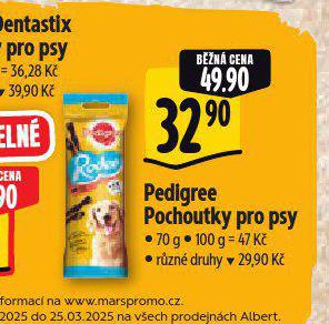 PEDIGREE POCHOUTKY PRO PSY