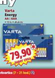 VARTA ENERGY BATERIE