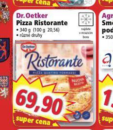 DR. OETKER PIZZA RISTORANTE