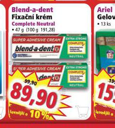 BLEND A DENT FIXAN KRM NA ZUBN NHRADY