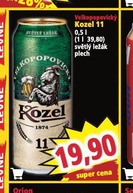 PIVO VELKOPOPOVICK KOZEL 11