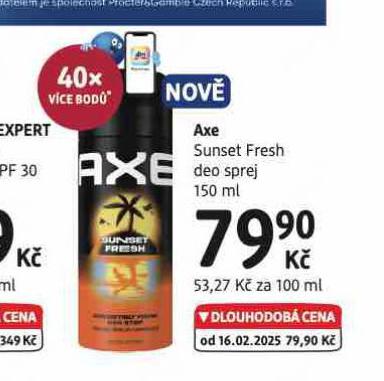 AXE DEO SPREJ