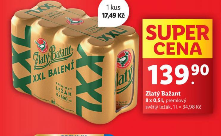 PIVO ZLAT BAANT