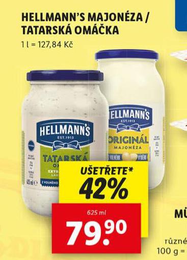 HELLMANNS TATARSK OMKA, MAJONZA