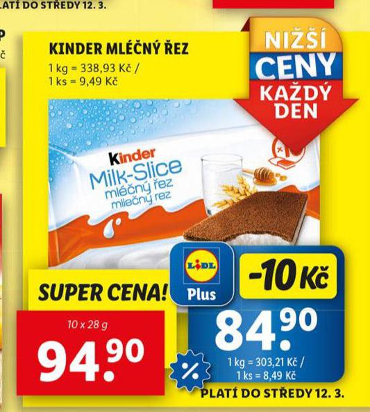 KINDER MLN EZ