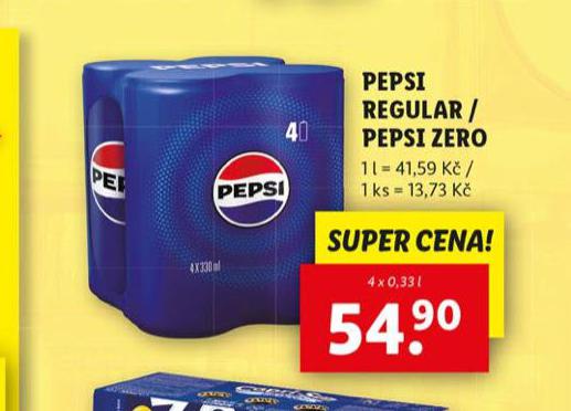 PEPSI REGULAR / PEPSI ZERO