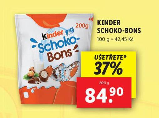 KINDER SCHOKO BONS