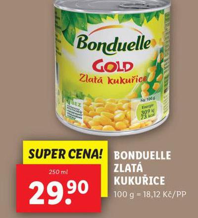 BONDUELLE ZLAT KUKUICE