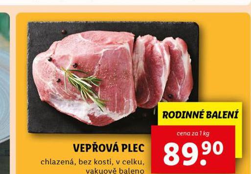 VEPOV PLEC BEZ KOSTI