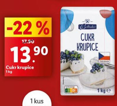 CUKR KRUPICE