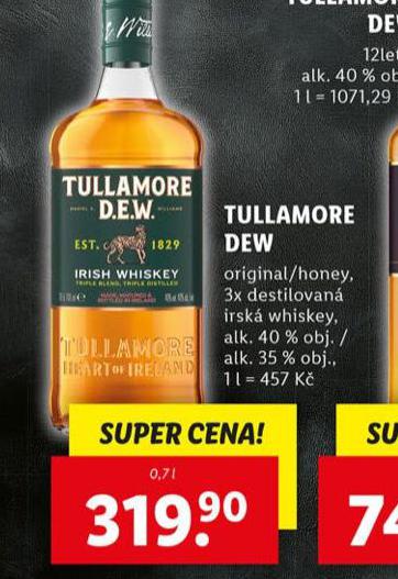 TULLAMORE DEW 40%