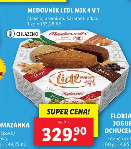 MEDOVKK LIDL MIX 4v1