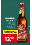 PIVO GAMBRINUS PATRON 12