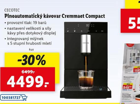 PLNOATOMATICK KVOVAR CREMMAET COMPACT