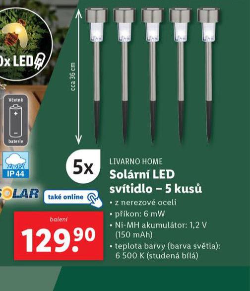 SOLRN LED SVTIDLO