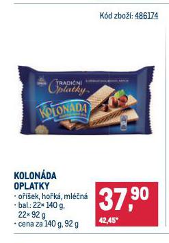 KOLONDA OPLATKY