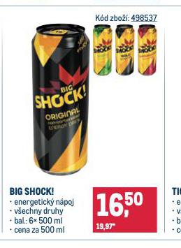 BIG SHOCK! ENERGETICK NPOJ