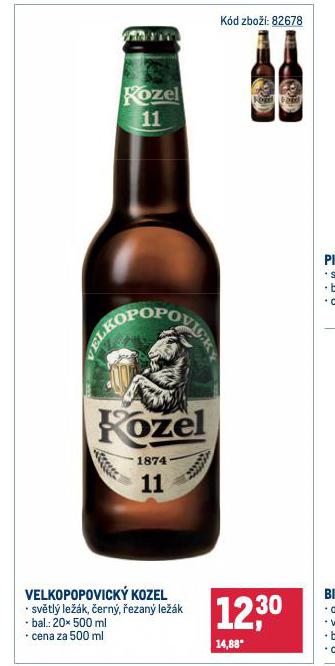 PIVO VELKOPOPOVICK KOZEL