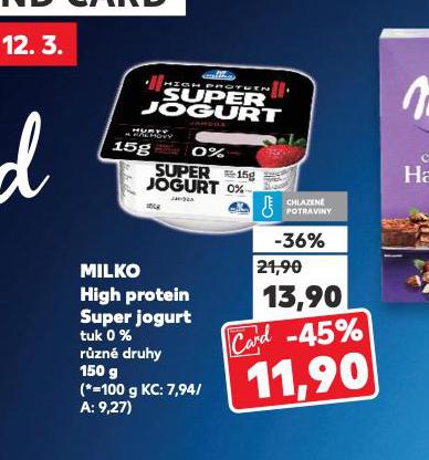 MILKO HIGH PROTEIN SUPER JOGURT