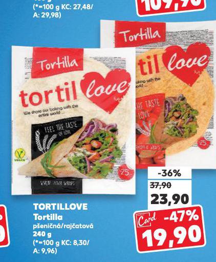 TORTILLOVE TORTILLA