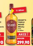 GRANT'S TRIPLE WOOD WHISKY