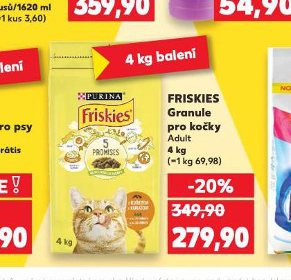 FRISKIES GRANULE PRO KOKY