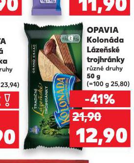 OPAVIA KOLONDA TRADIN OPLATKY