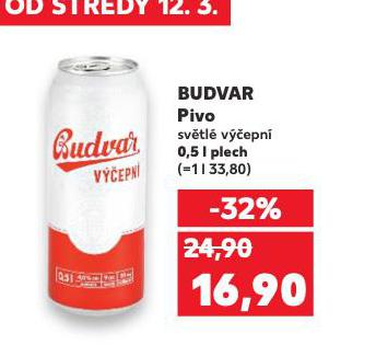 PIVO BUDVAR