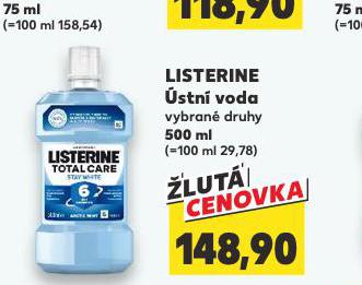 LISTERINE STN VODA