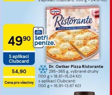 DR. OETKER PIZZA RISTORANTE