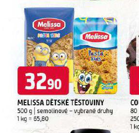 MELISSA DTSK TSTOVINY