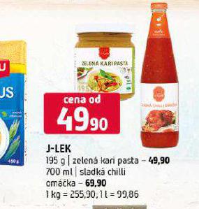 J-LEK ZELEN KARI PASTA