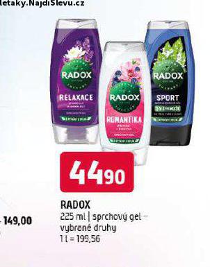 RADOX SPRCHOV GEL