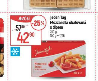 MOZZARELLA OBALOVAN S DIPEM