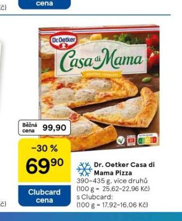 DR. OETKER CASA DI MAMA PIZZA