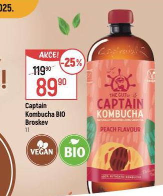 CAPTAIN KOMBUCHA BIO 