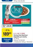 PURINA ONE STERILCAT KAPSIKY PRO KOKY