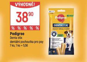 PEDIGREE DENTASTIX POCHOUTKY PRO PSY