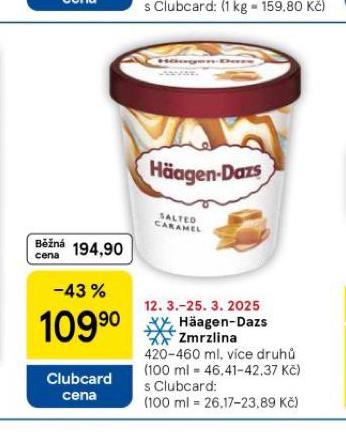 HAGEN DAZS ZMRZLINA