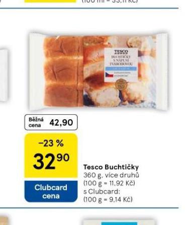 TESCO BUCHTIKY