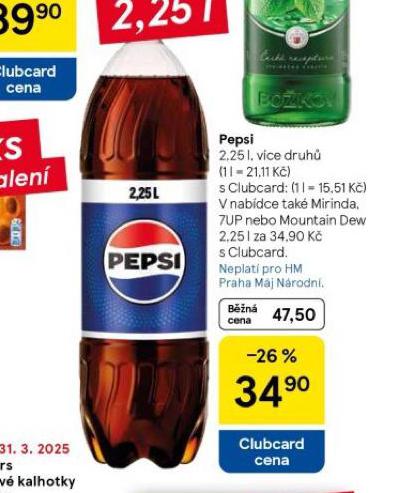 PEPSI 2,25L